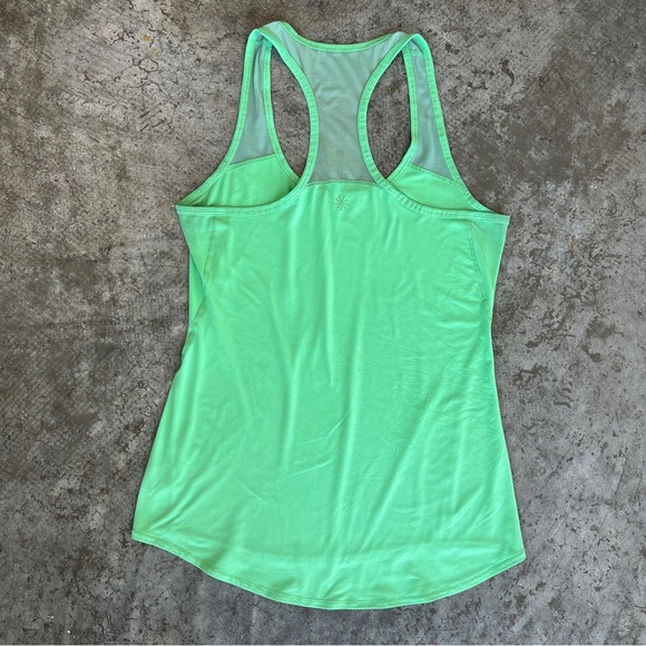 Athleta Bright Green Racerback Tank Top - Picture 3 of 9